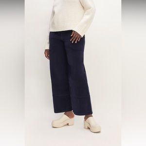 Everlane - the corduroy gardener pant in navy